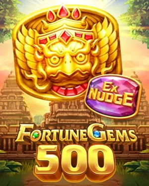 Tragamonedas Fortune Gems 500 con símbolo dorado de gemas
