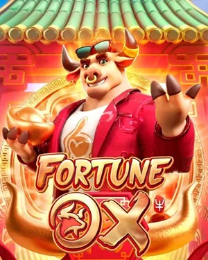 Tragamonedas Fortune Ox con personaje de buey rojo